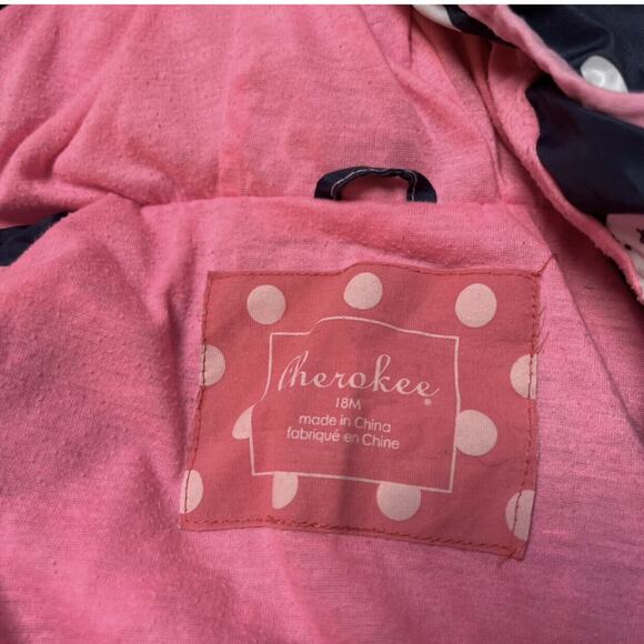 Cherokee Bunny Hooded Jacket Size 18m - Picture 5 of 6